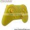 High quality matte pure yellow PC case housing for XBOX ONE shell