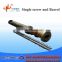 Parallel Twin extruder screw barrel for Screw Extruder ,plastic extrusion for PVC/ABS