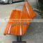 Used wooden shopping mall benches park bench for sale