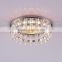 MR16 GU5.3 round recessed clear ball crystal beads downlight with 2 layer gold iron metal