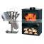 VODA Black Gas Stove Fan Eco Fan