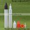  china unicorn 10ml 15ml 30ml plastic dropper bottles for e liquid with childproof cap