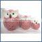 Most popular animal figurine pink craft ceramic owl