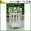 Metal Garden Arch and Gate, White, Round Top, Perfect For Various Climbing Plant