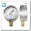 High quality stainless steel brass internal safety pattern pressure gauge