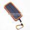 2016 high quality Power Bank mobile solar charger 12000mah,solar power bank 10000mah