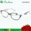 2016 new design hot sale fake acetate lady woman optical frames with computer pattern