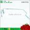 Simple design classic metal reading glasses with PC tips