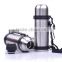 1.0L leak-proof eco-friendly FDA LFGB stainless steel thermos insulated travel bottle portable with strap