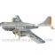 3D puzzle model airplane for sales, intelligent diy model airplane toy