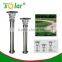 led solar garden light solar post light high pole solar light