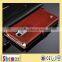 credit card slot wallet leather case for samsung s6 edge plus , for samsung s6 edge plus leather case