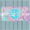 Monogram Lilly Pulitzer License Plate