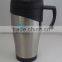 double wall plastic thermos coffee mug in 450ml volume