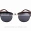 Fashion Natural PC And gafas de sol de madera de zebra wooden Sunglasses