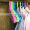 Plastic Garment Bold Widening Clothes Hang Hanger Antiskid Non-trace Dry Wet Amphibious Plastic Adult Clothes Drying Racks