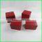 Personal OEM ordered Red Samll Jewelry Box for Storage in GuangZhou