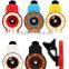 4 in 1 fisheyes lens led flash fill in night light, for iphone external led flash light
