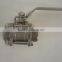 stainless steel 316 ball valve for pipe fittings 2pc/3pc