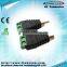 Hot sale male and female DC video power connector