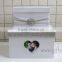 Elegant money box for wedding with photo frame