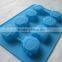 8 hole cartoon shaped silicone chocolate mold