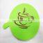 Customize Silicone Drink Coasters Cup Coaster Cup Lid