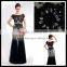 2014 new arrival short sleeve beaded mother of the bride evening sequins beaded dresses wholesale ethnic evening dress