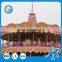 Amusement park carousel horses rides luxury double layer carousel for sale
