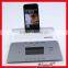 promotional wireless bluetooth speaker with fm radio,tf card,alarm clock function