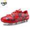 2016 latest high quality breathable PU + Rubber materials indoor men soccer shoes
