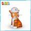 Cartoon Tiger PU Stress Ball Customized Shape PU Stress Reliever