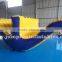 Inflatable aqua totter 2 in 1 Floating water slide freefall inflatable slide