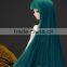 New style long dark blue straight 1/4 BJD doll wig
