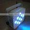 Flat par high power battery led light