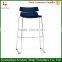 China Wholesale steel legs bar stool high chair