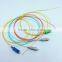 high quality SC UPC G652D 0.9mm fiber optic pigtail from factory