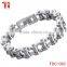 Good Quality Bicycle link chain stainless steel mens hand biker bracelet jewelry