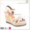 New fashion wedge korean sandals shoes