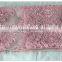 Fashion Pink Floral Embroidered Guipure Lace Fabric 2016 Cord Lace with Stones