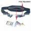Waterproof running waist bag for smartphones running belt bag
