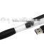 Creative Colorful Crystal Pen usb memory Plastic transparent USB Pen sticks Christmas promition gift with your logo