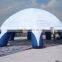 Hot PVC tarpaulin advertising inflatable arch with banner for exhibition