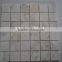 Wall tile marble mosaic and crystal glass mix mosaic tile