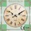 15 Inch Wall Decorative Tin Clock