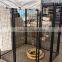 2016 classical 6ft metal dog kennel,chain link fence dog kennel/welded dog kennel,galvanized dog kennel,powder coated dog kennel