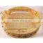 15cm*15cm Hollow Fruit Tray,Gold Plated Basket For Decoration