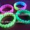 Promotional twist chain bracelet silicone bracelet