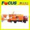 Concrete mixing pump on truck with Aggregate Weighting System