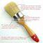 2 Inch Diameter Oval Chalk & Wax Boar Bristle Brush